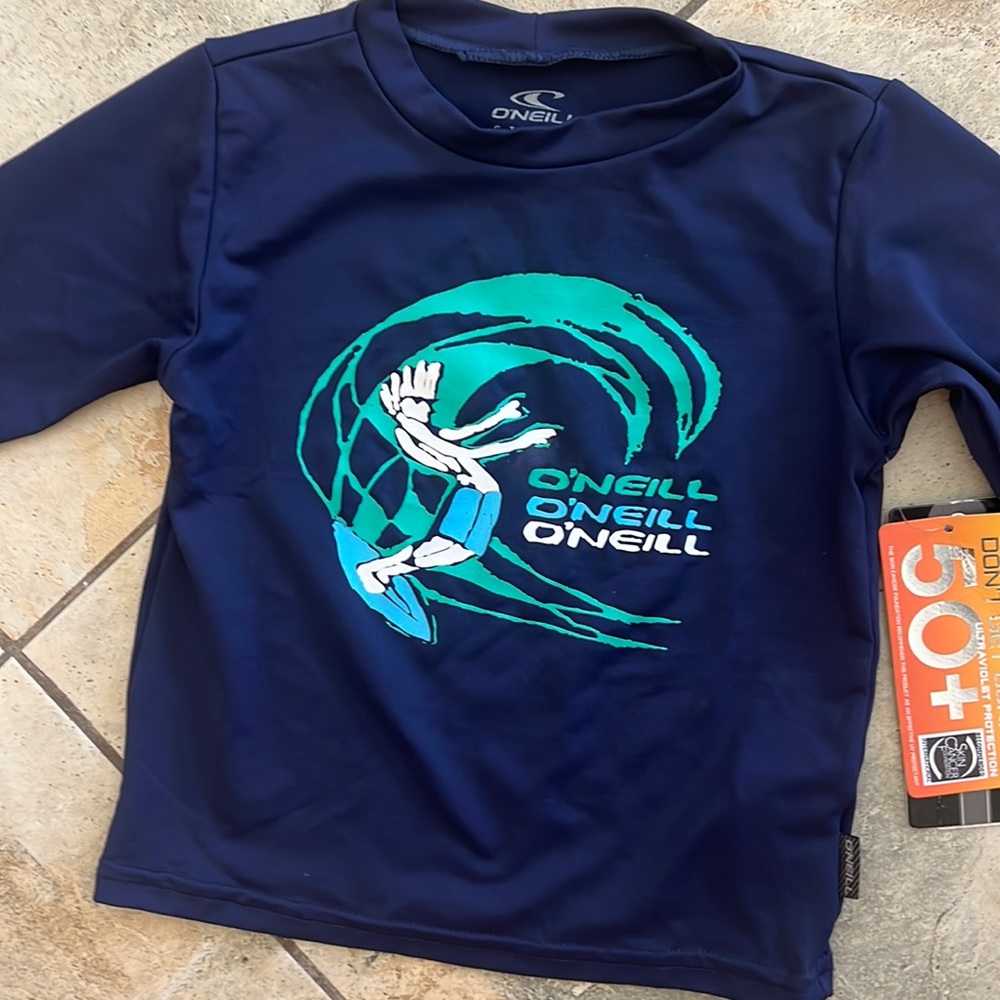 O’Neill Toddler O’Zone Sun Shirt UPF 50+💙🤍